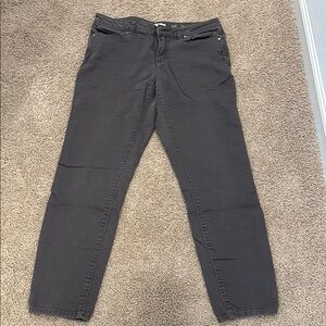LC Lauren Conrad Charcoal Skinny Jeans